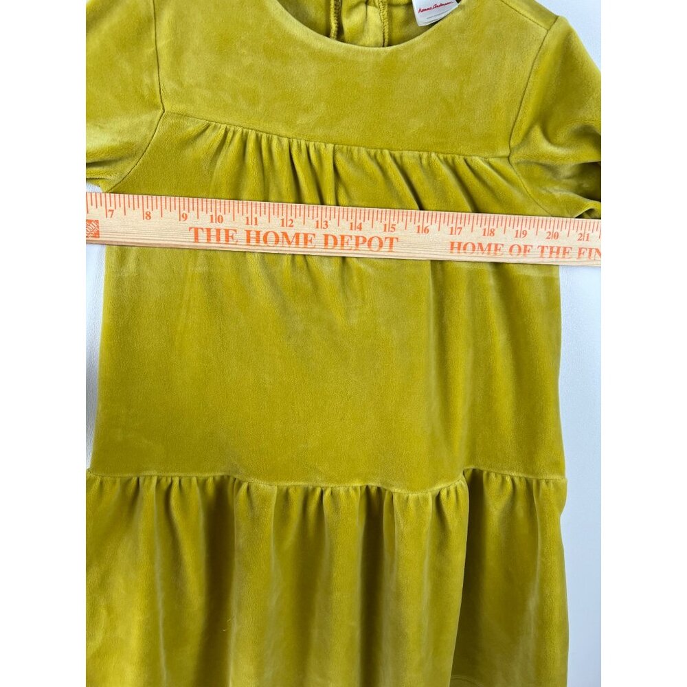 Hanna Andersson Tiered Velour Dress - Picture 6 of 12
